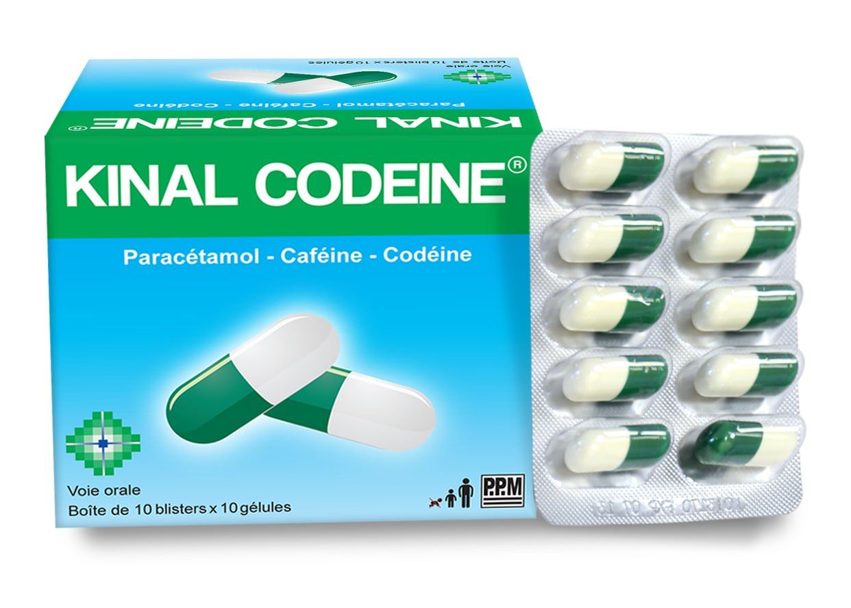 Kinal Codeine Cap (Box/10×10) - បាយមេដ ខេមបូឌា - Buymed Cambodia ...