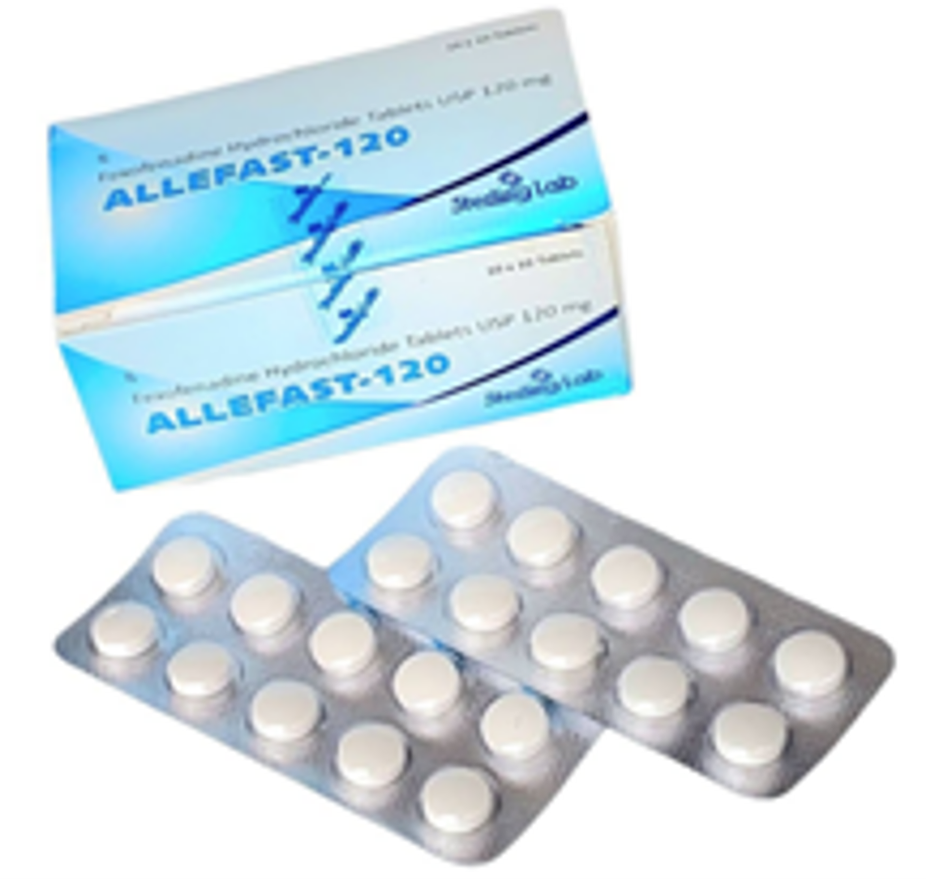 Allefast 120mg Sterling Pharma (B/10x10 Tabs) - បាយមេដ ខេមបូឌា - Buymed ...