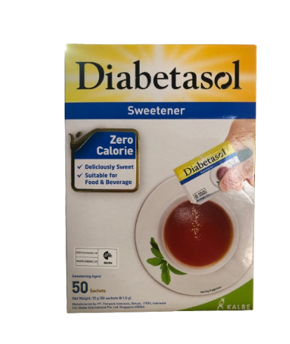 Diabetasol sweetener zero calorie (box/50sac/1.5gr) - បាយមេដ ខេមបូឌា ...