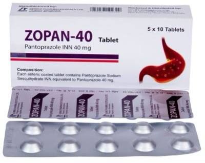Zopan Pantoprazole 40mg kemiko (box/50tab) - បាយមេដ ខេមបូឌា - Buymed ...