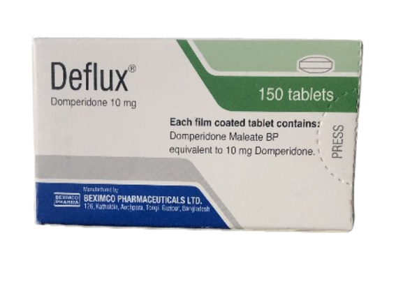 Deflux domperidone 10mg beximco (box/150tab) - បាយមេដ ខេមបូឌា - Buymed ...