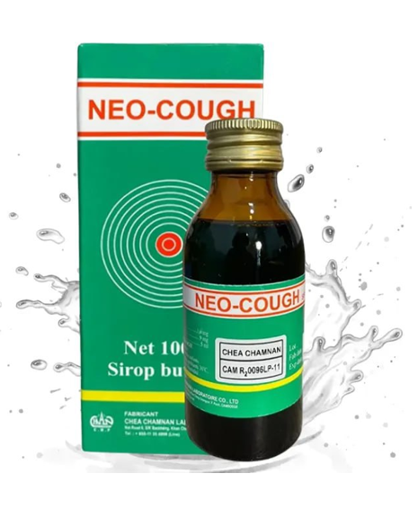 Neo cough 3.6mg/9mg chea chomnan (bot/100ml) - បាយមេដ ខេមបូឌា - Buymed ...