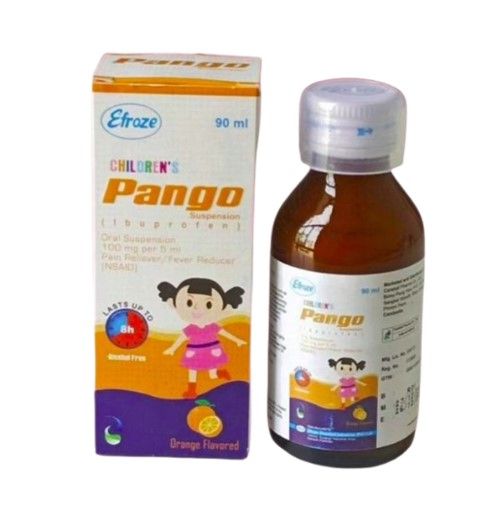 Pango ibuprofen 100mg/5ml orange flavor (bot/90ml) - បាយមេដ ខេមបូឌា ...
